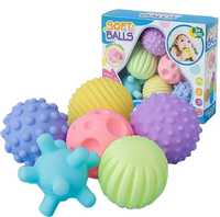 Мячики детские набор 6 штук