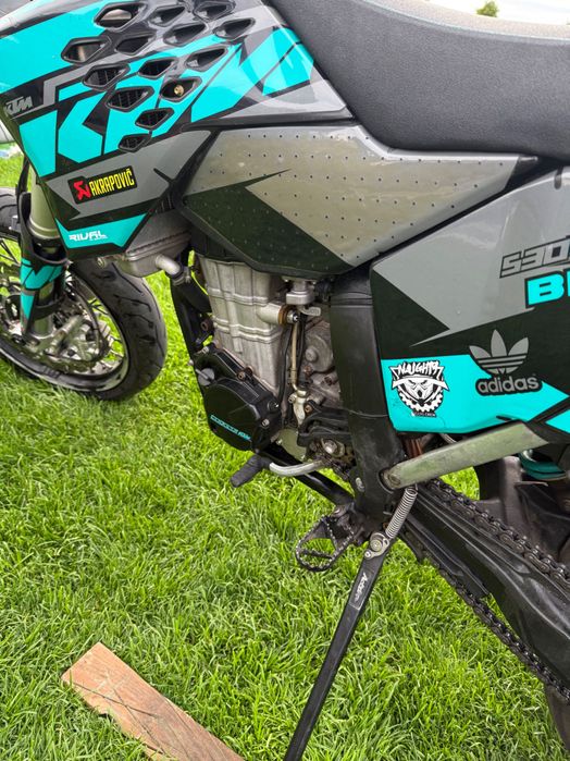 KTM 530 EXC-R Supermoto Homologacja A2