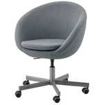 cadeira rotativa cizenta ikea