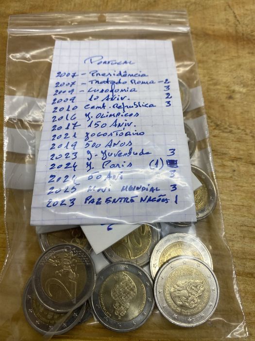 Moedas de 2 € Comemorativas (TROCA)