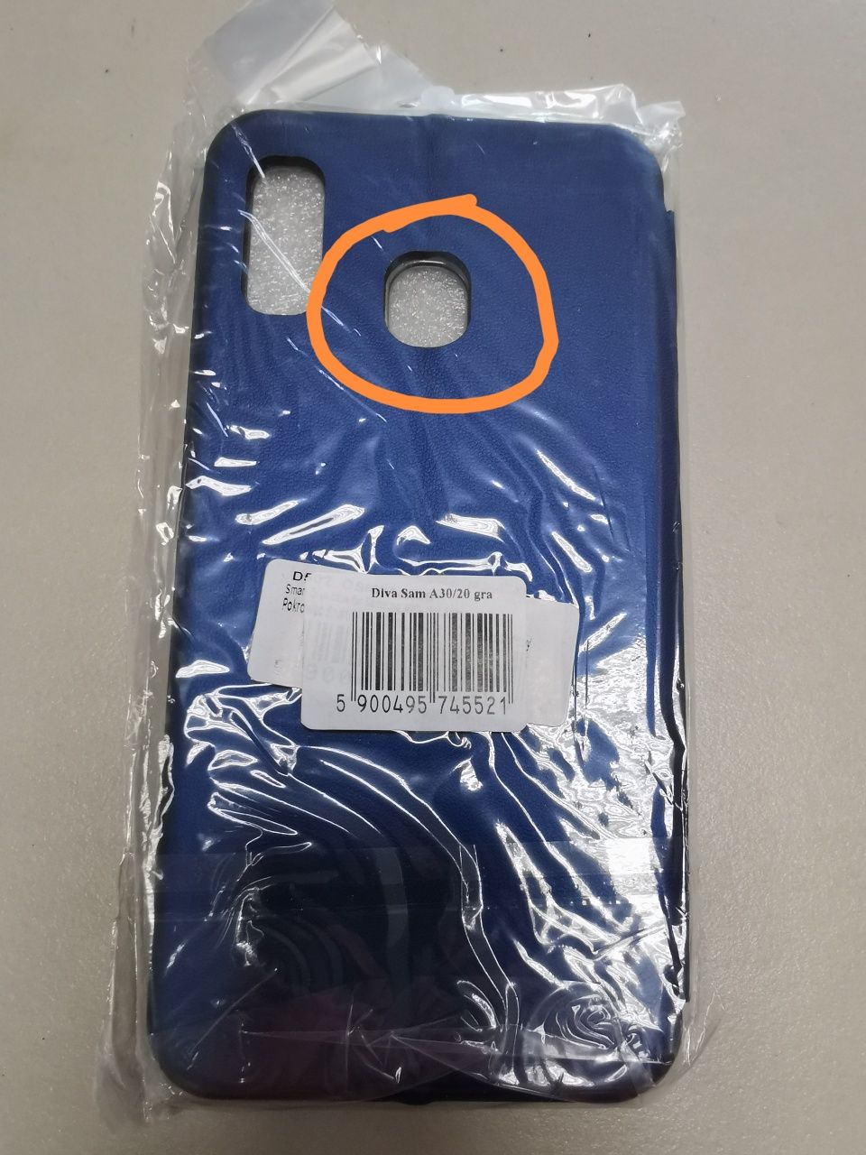 Etui z klapką zamykane Smart Diva SAMSUNG A20 A30 A50 Komplet 4 sztuk