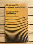 Książka Program szkolenia samolotowego - Aeroklub PRL 1985