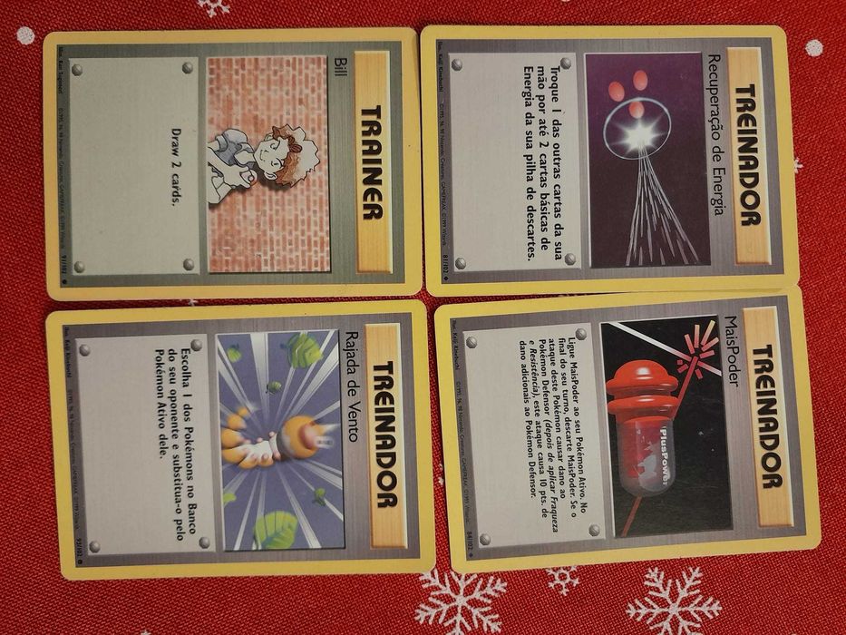 Cartas Pokemon (Treinador)