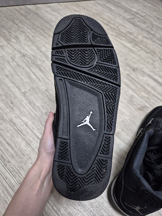 Кросівки Air Jordan Retro 4 Black Cat 44 розмір