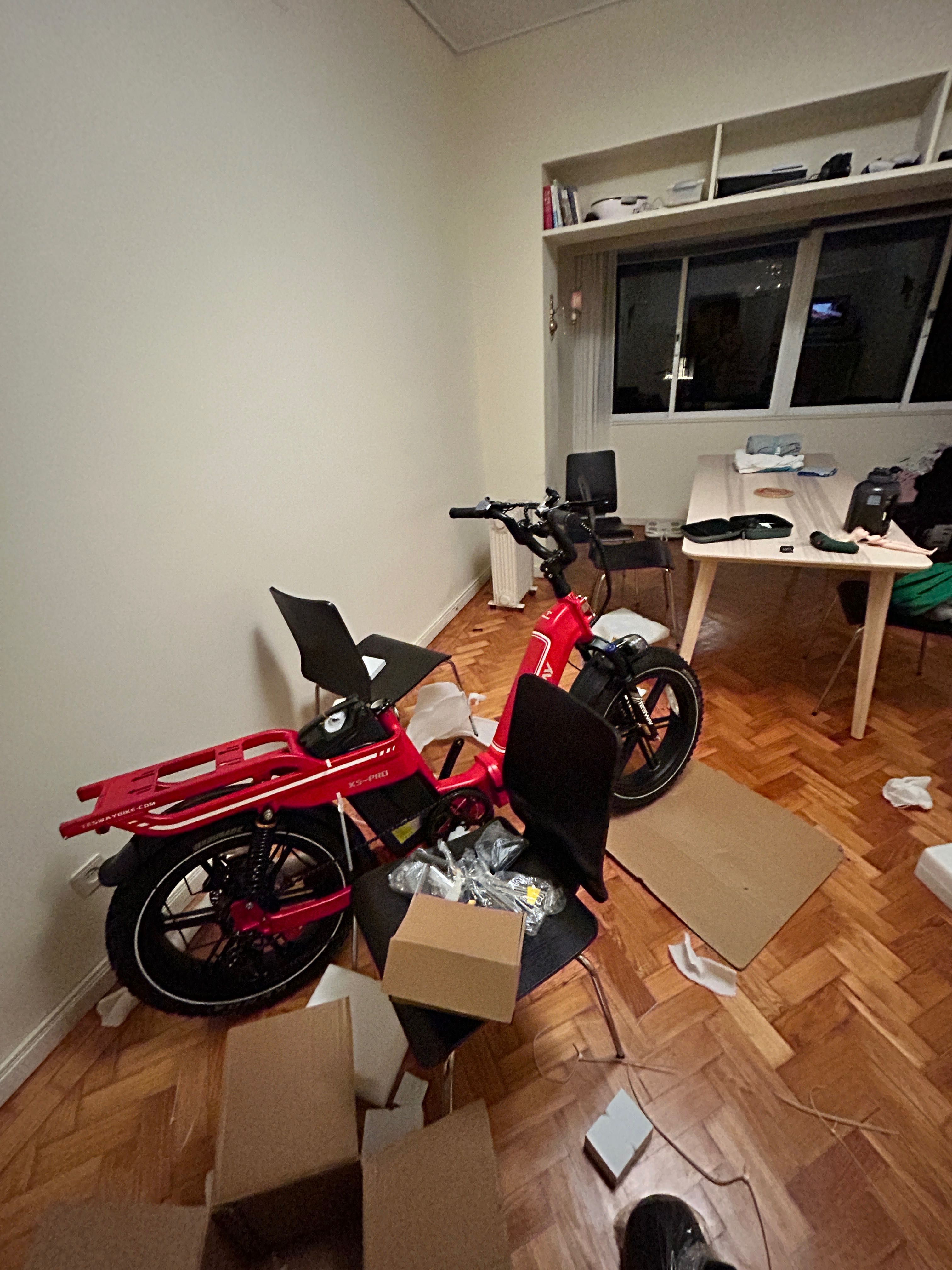 Tesway X5 Pro Step Thru 52V 60Ah 200 Miles Long Range Ebike