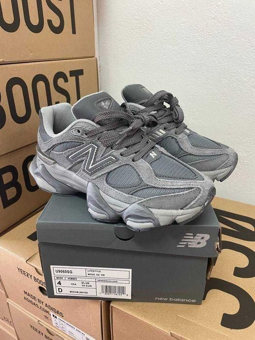 ‼️ОРИГИНАЛ New Balance 9060 all grey кроссовки женские серые новые