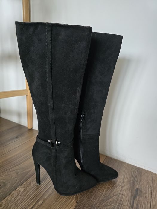 Kozaki zamszowe zimowe rozmair 36