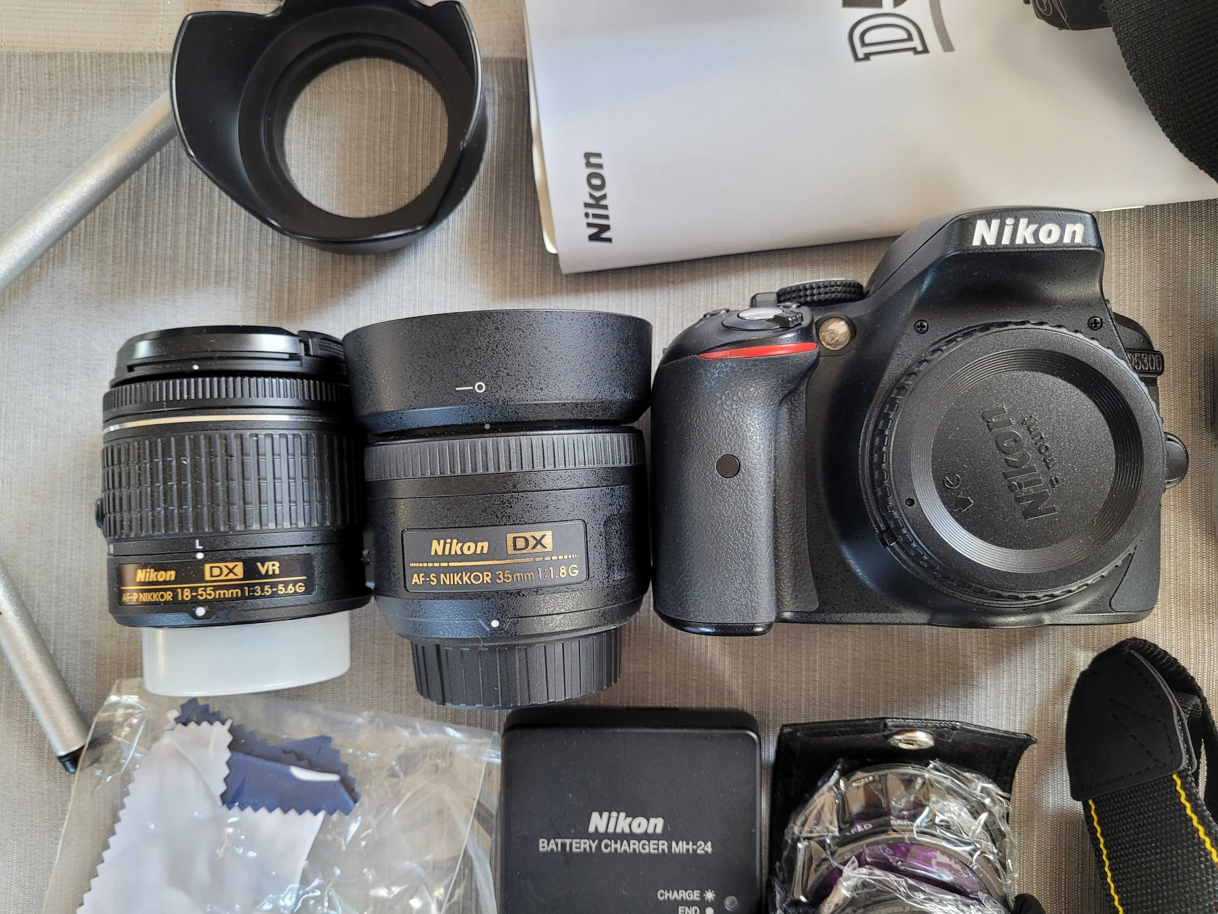 Aparat Fotograficzny (lustrzanka) Nikon D5300