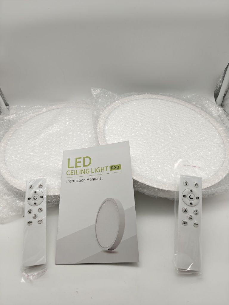 Set 2 Candeeiros de Teto LED RGB YiLaie 24W – Nova (Caixa aberta)