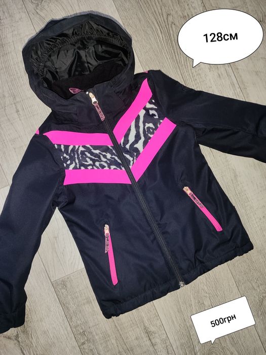 Куртка на дівчинку 116-128см