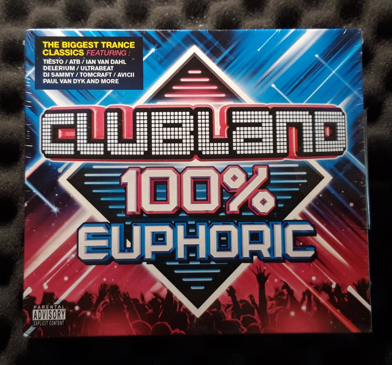 Clubland 100% Euphoric (3xCD, 2016, FOLIA)