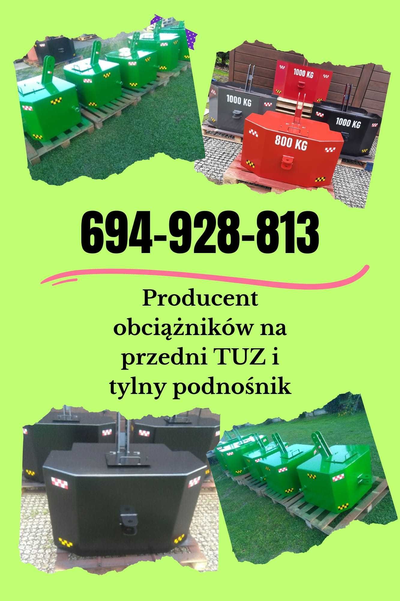 Obciążnik balast forma 800kg 1000kg i inne