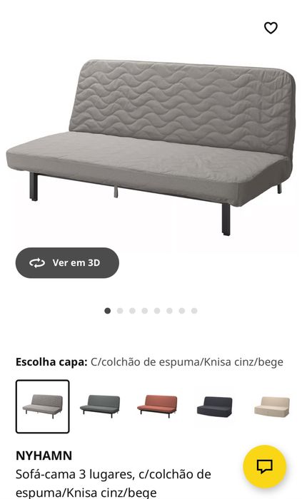 Sofa Cama Ikea NYHAMN