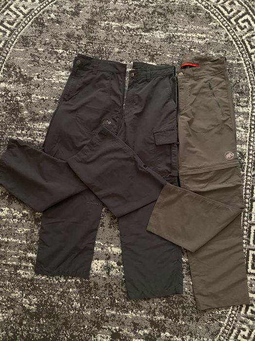 Штани трекінгові The north Face Mammut М-Л розмір сірого кольору