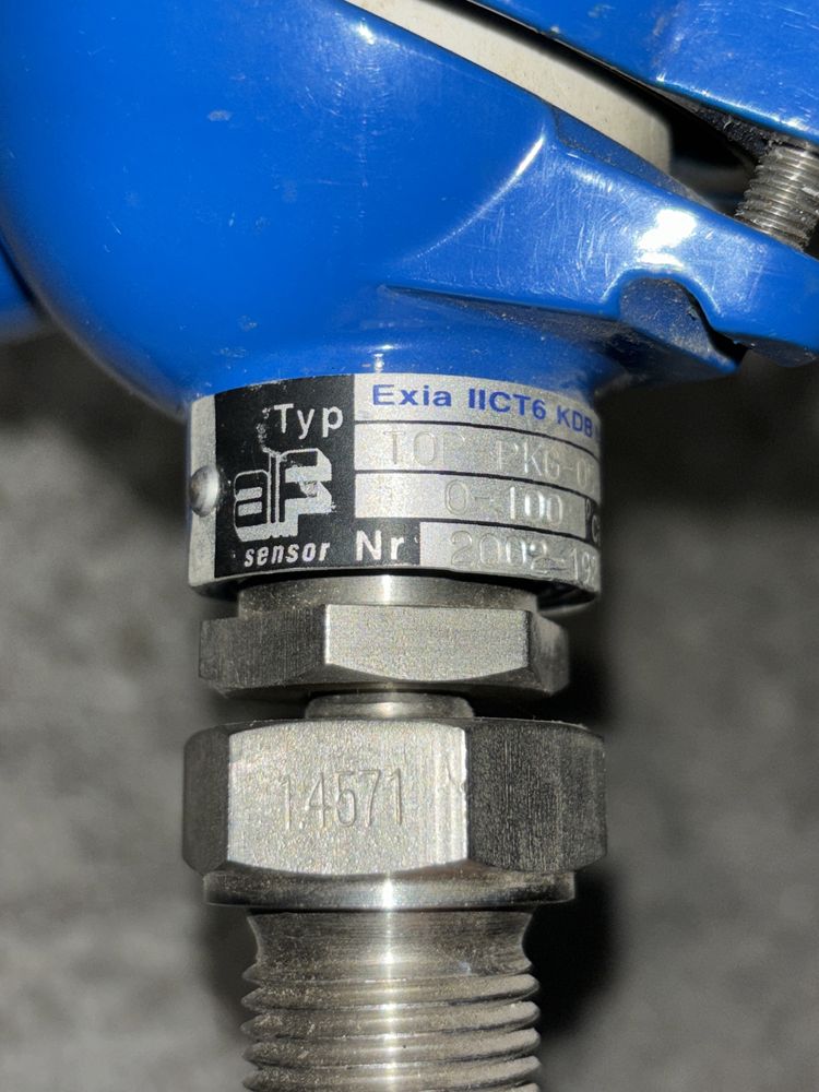 Termometr oporowy Pt100 firmy alf sensor