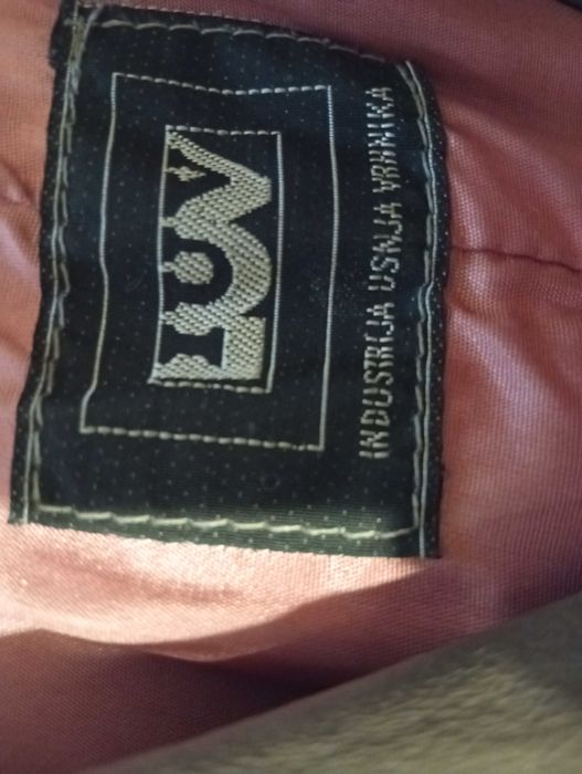 Вінтажний шкіряний плащ, колір мокко