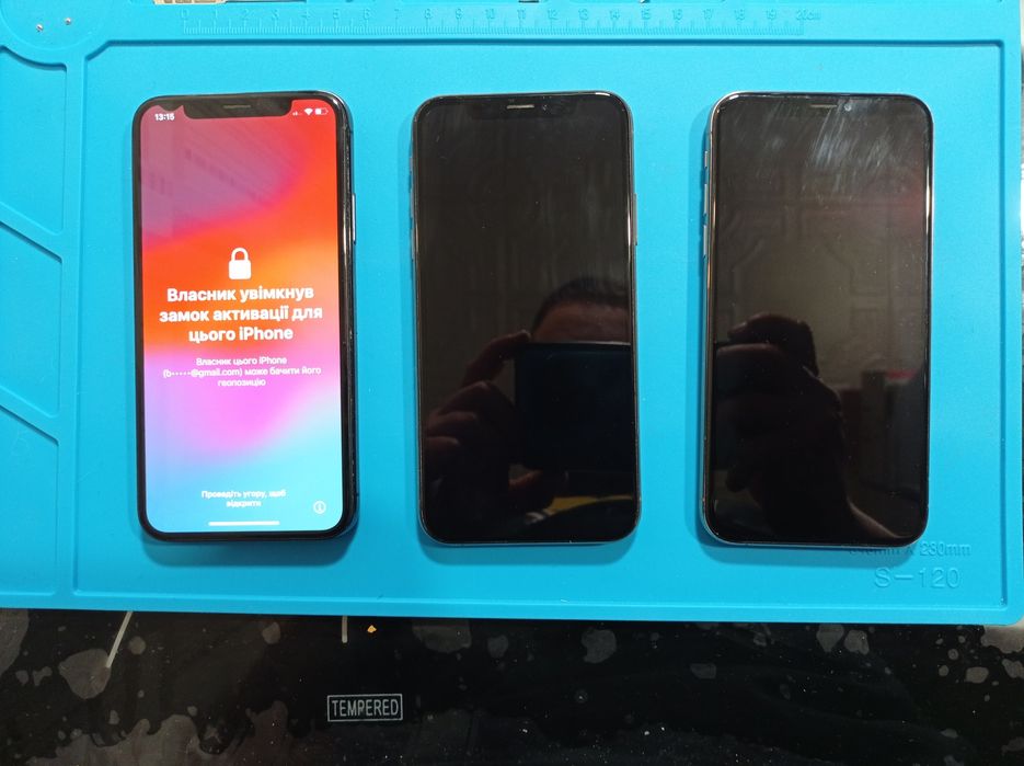 Лот iPhone XS (3 шт.) на запчастин.