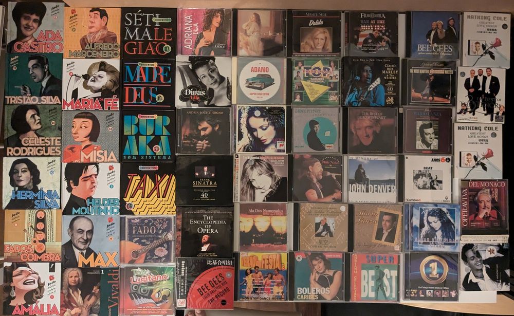 400 CDS de música novos, 5€ cada
