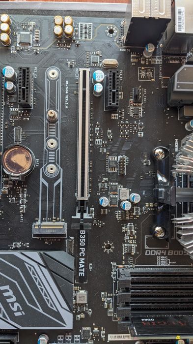 Комплект B350 AM4 MSI +Ryzen 3 1200 + Gskill DDR4 4Gb