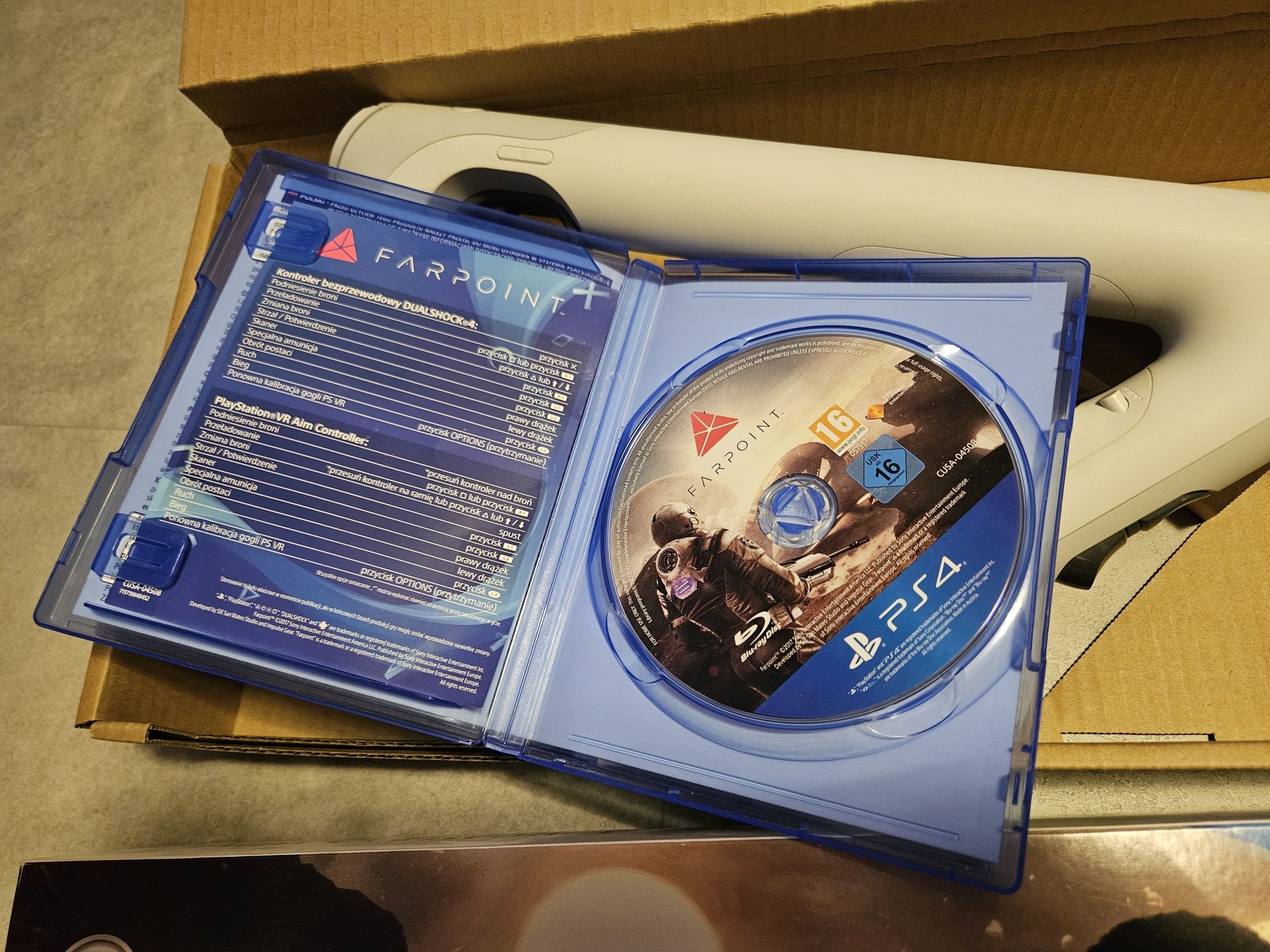 Play Station VR AIM Controller Farpoint PS4