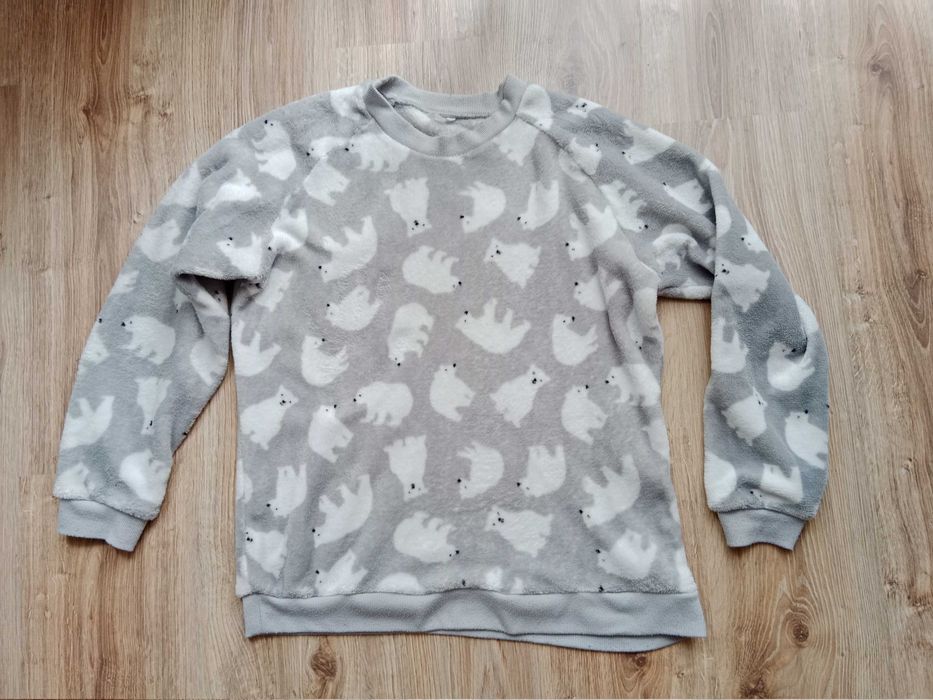 ciepła bluza do spania piżama Rozm M