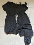 Kombinezon damski czarny shein curve 1XL