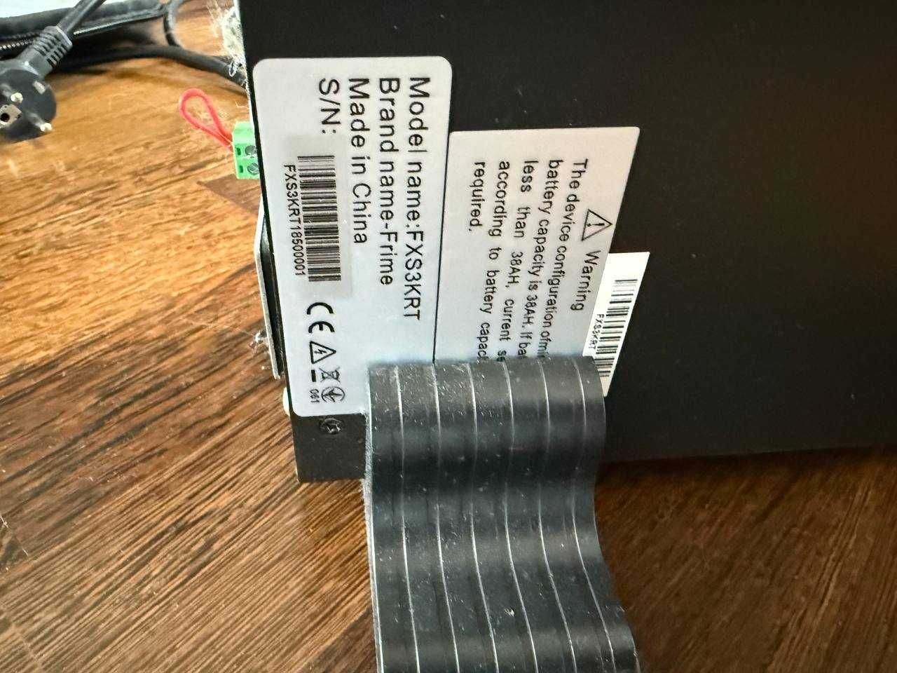 ДБЖ Frime Expert RT 3kVA/2700W (FXS3KRT) LB RACK 96В+батареи в подарок