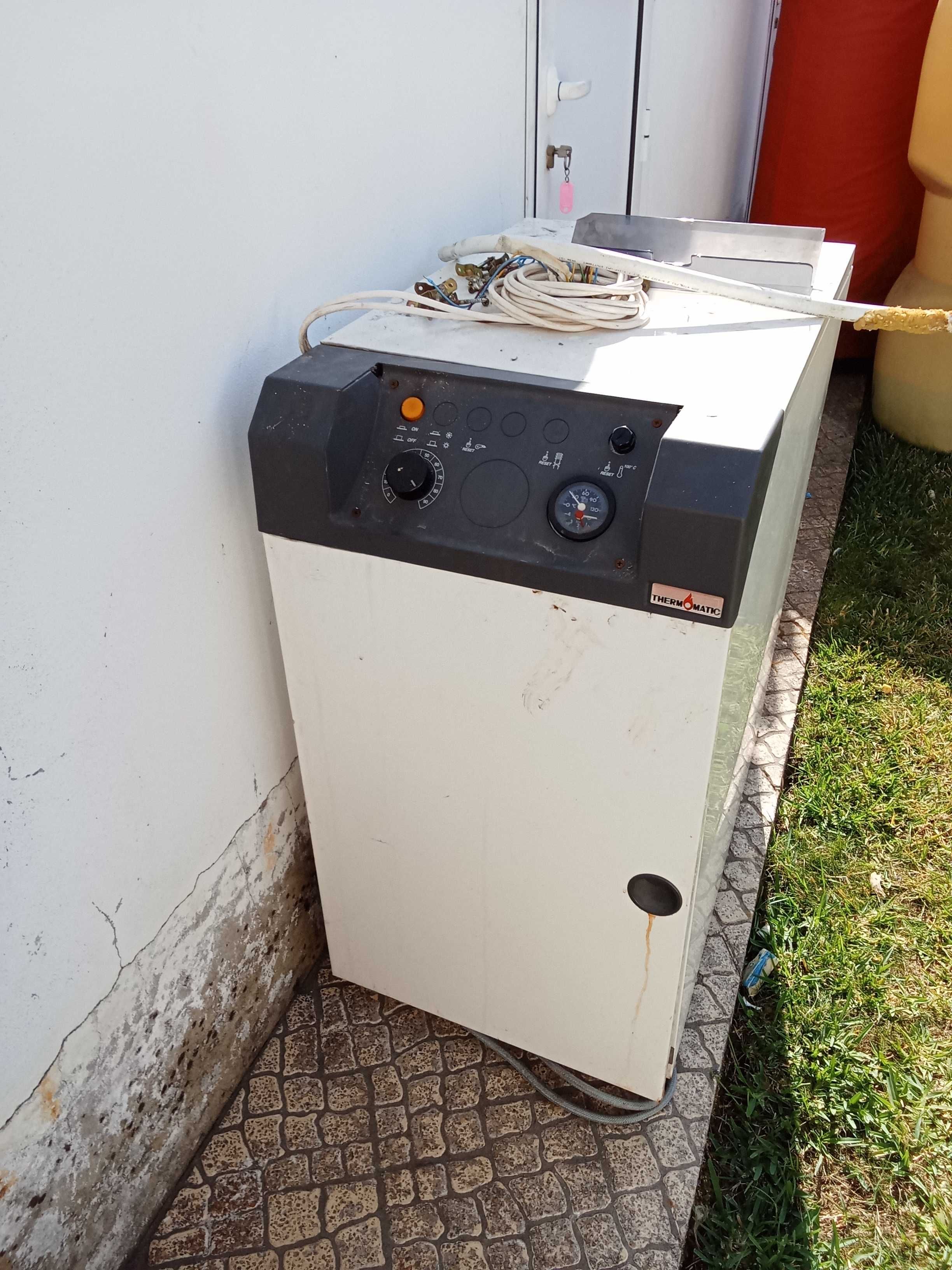 Caldeira esquecimento central e águas sanitárias a gasóleo
