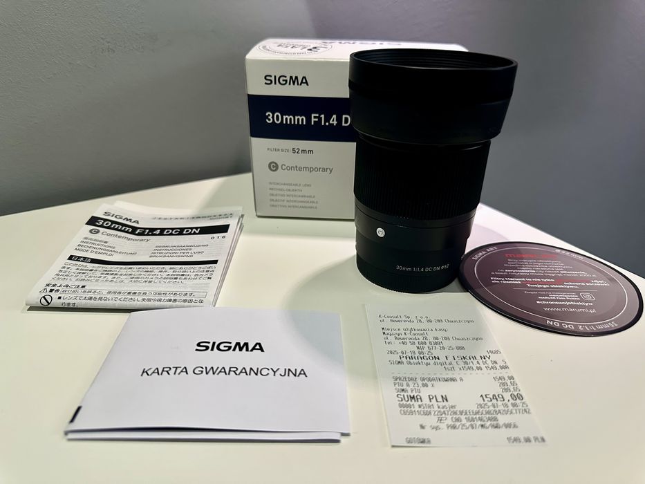 Sigma Contemporary digital 30/1.4 DC DN | Sony-E APSC