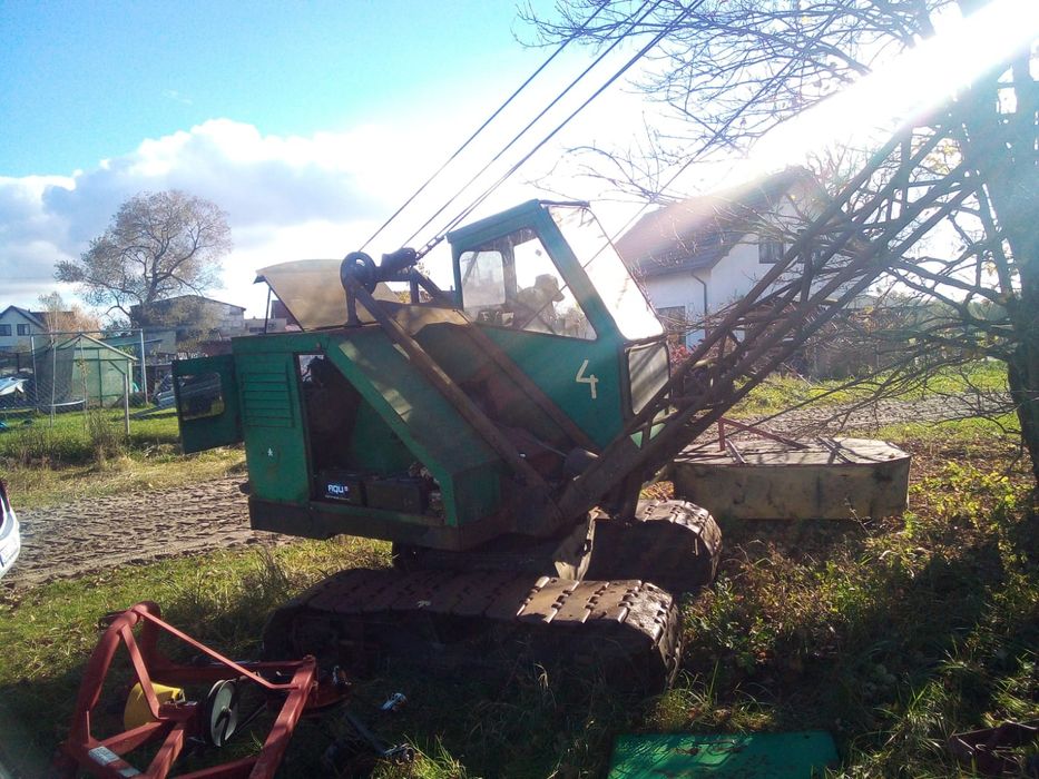 Koparka linowa waryński km 251