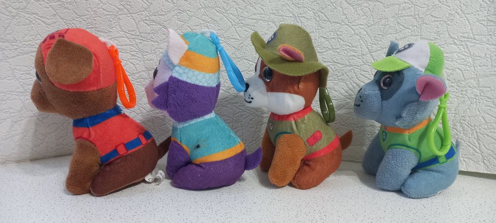 Брелки Зума,Эверест,Трекер,Рокки Щенячий патруль