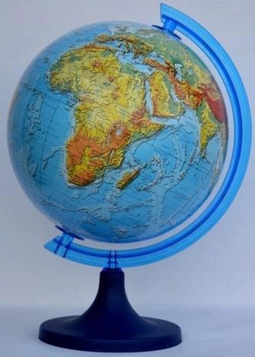 Globus fizyczny 3D 25 cm Zachem pudełko,