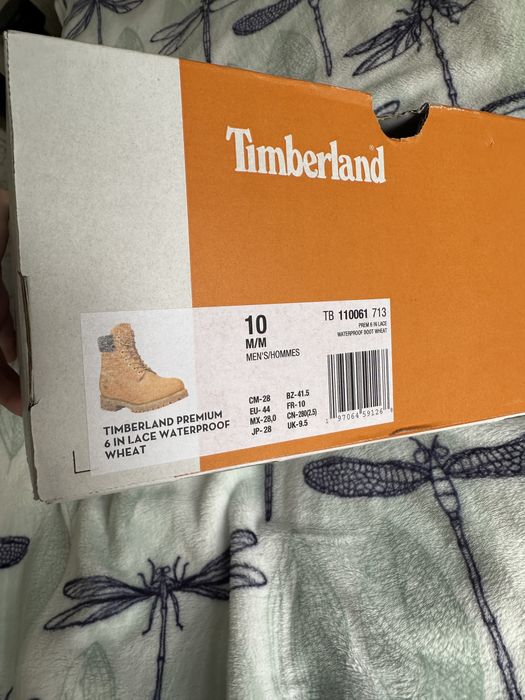Timberland waterproof wheat