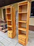 Regał drewniany słupek szafka kredens szafa komoda półka biblioteka