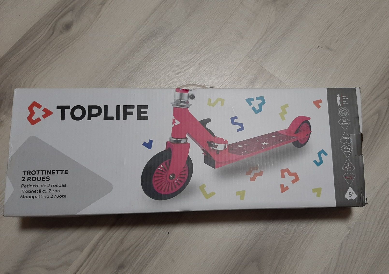 Скутер Top Life для дівчинки 6-9 років