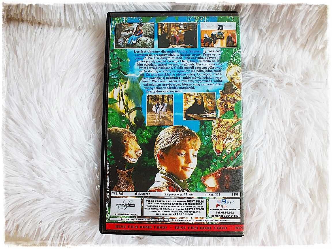 Kaseta VHS - Baśń - Złotowłosa i trzy misie Film na Video
