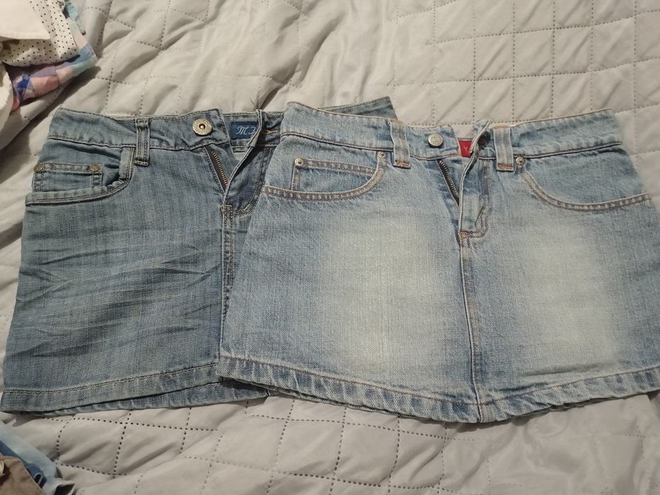 Spódniczki jeansowe 34