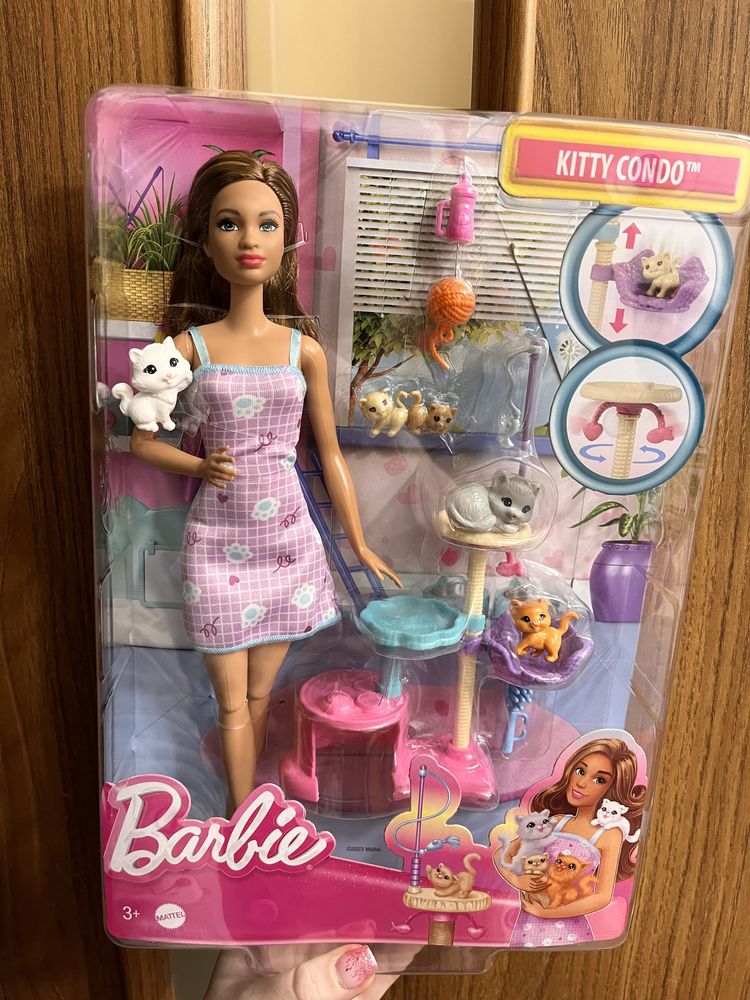 Nowa Barbie Kitty Condo Doll and Pets