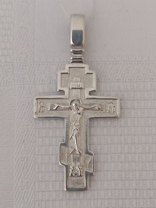 Серебряный крест 925°