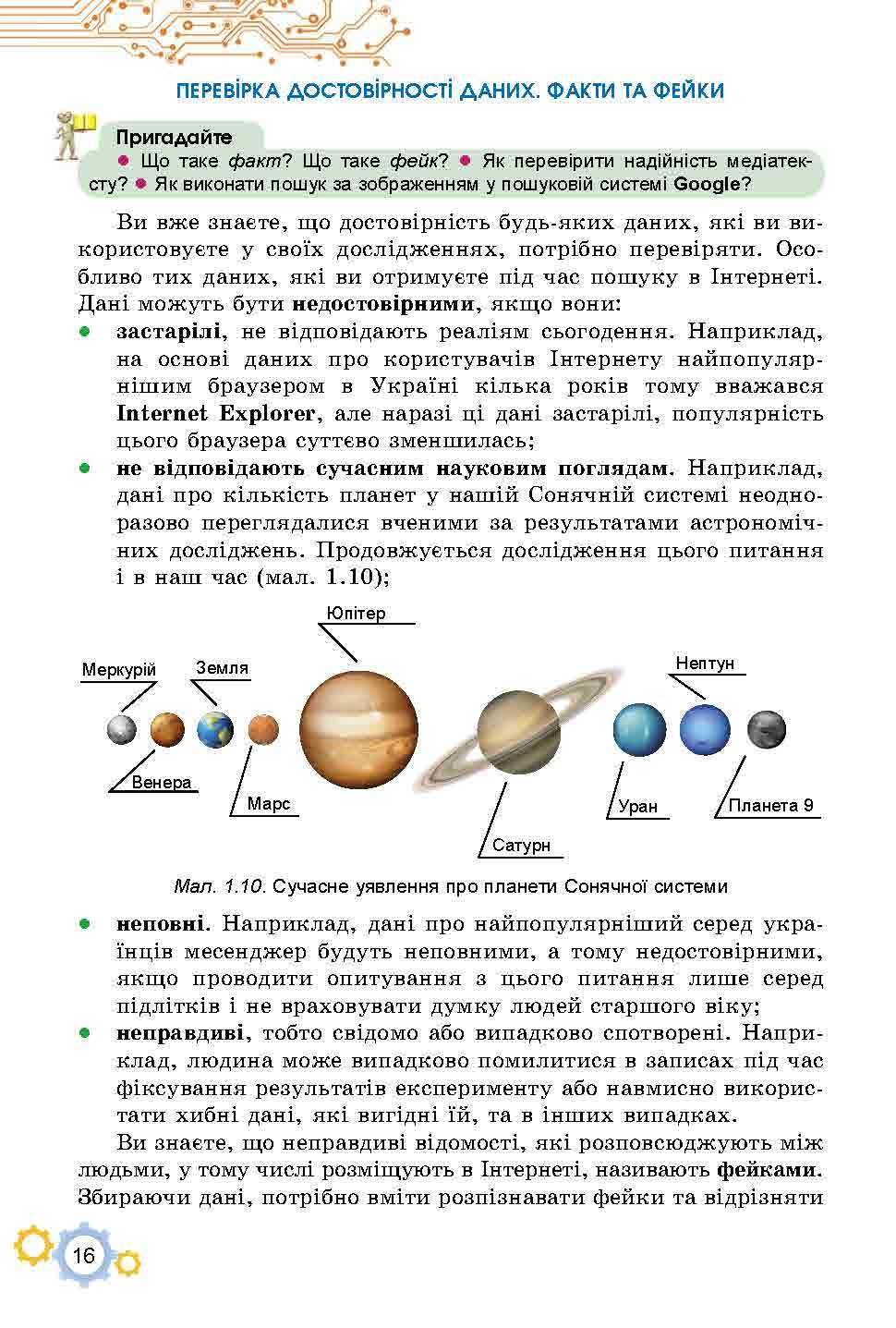 Інформатика Й. Ривкінд 7 клас, 2024 рік