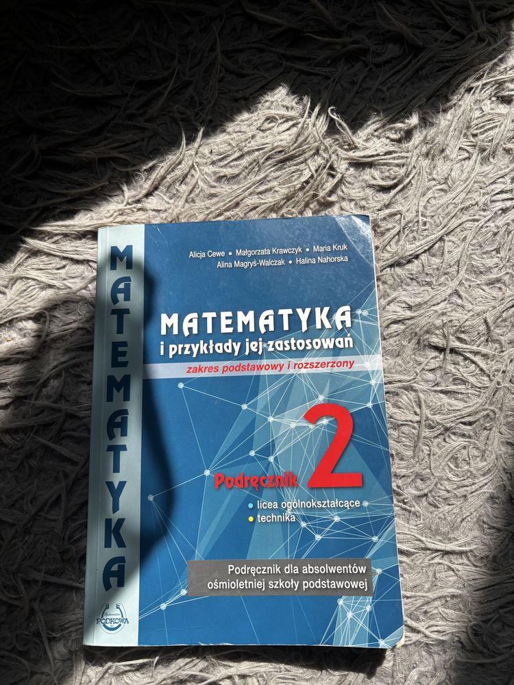 Podrecznik Matematyka i przyklady jej zastosowań 2 podkowa