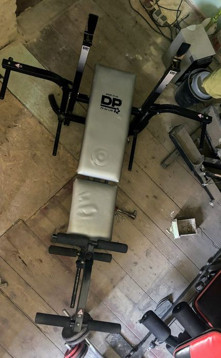 Ławeczka DP Active Sports do wyciskania profesjonalna 3w1