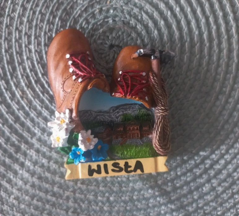 Magnes Z Wisły pamiątka
