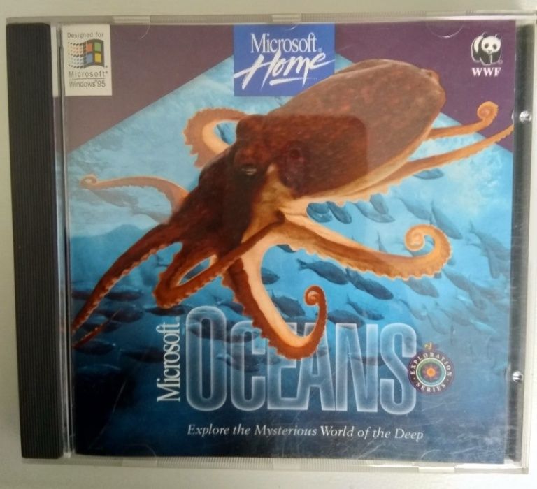 CD Rom Enciclopédia Microsoft OCEANS