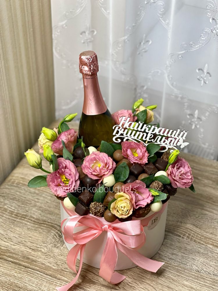 Букеты из конфет