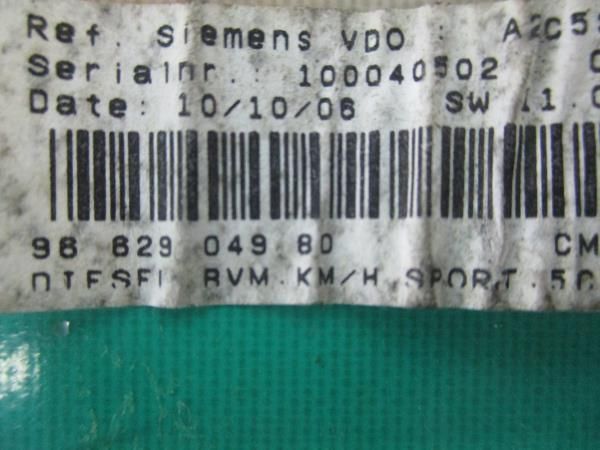 Quadrante / painel de instrumentos PEUGEOT 207 (WA_, WC_)