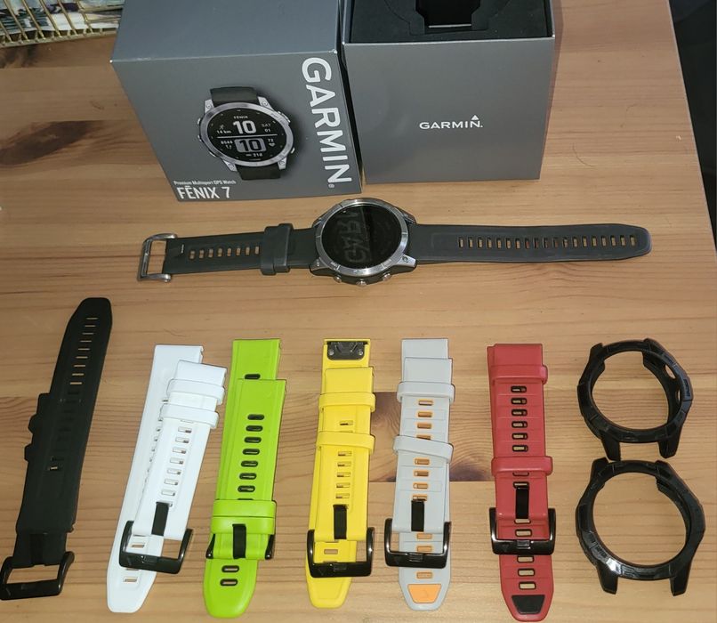 Garmin Fenix 7 + akcesoria