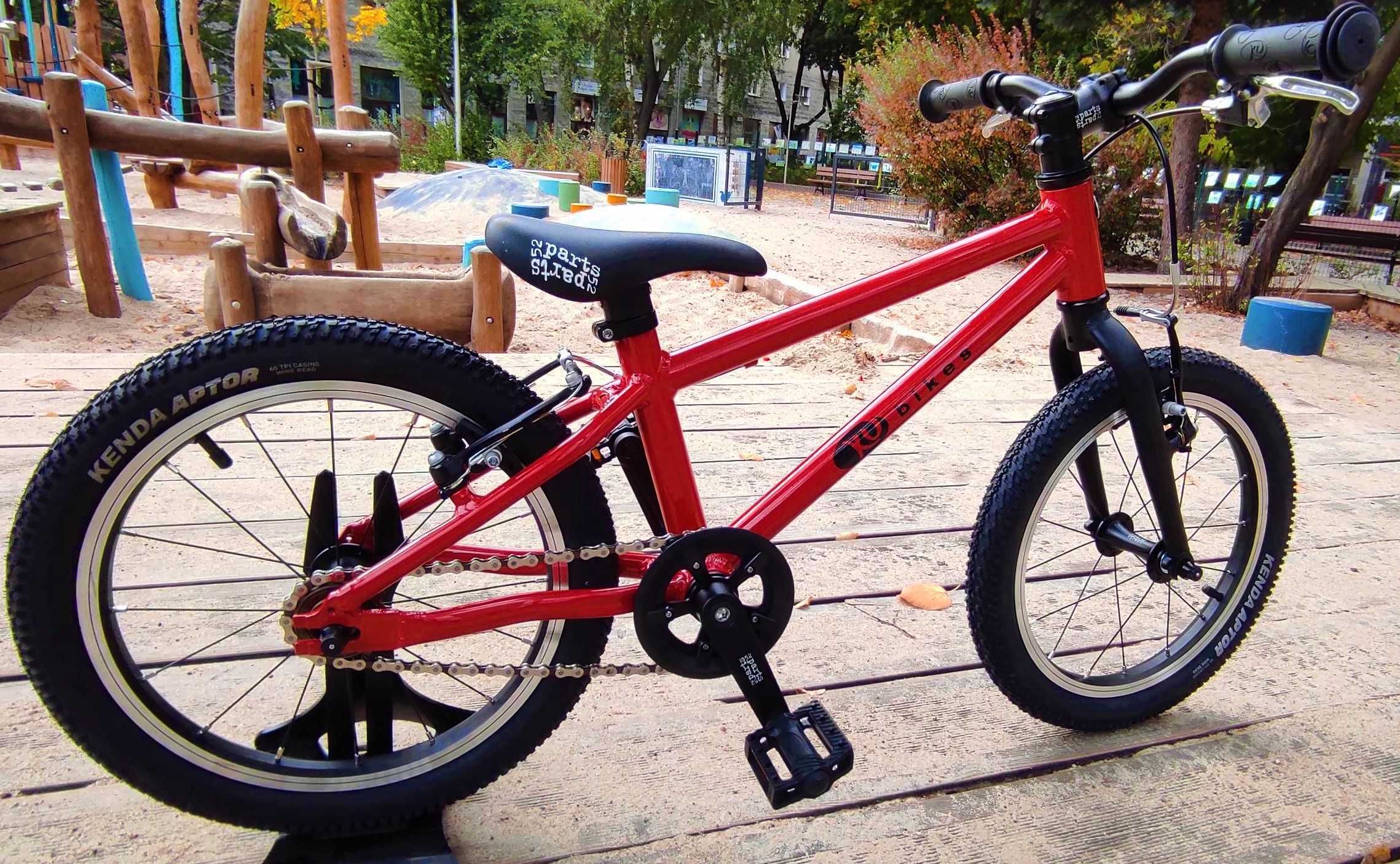 Lekki rower dla dzieci KUbikes 16L - 5,7 KG - bajkids.pl