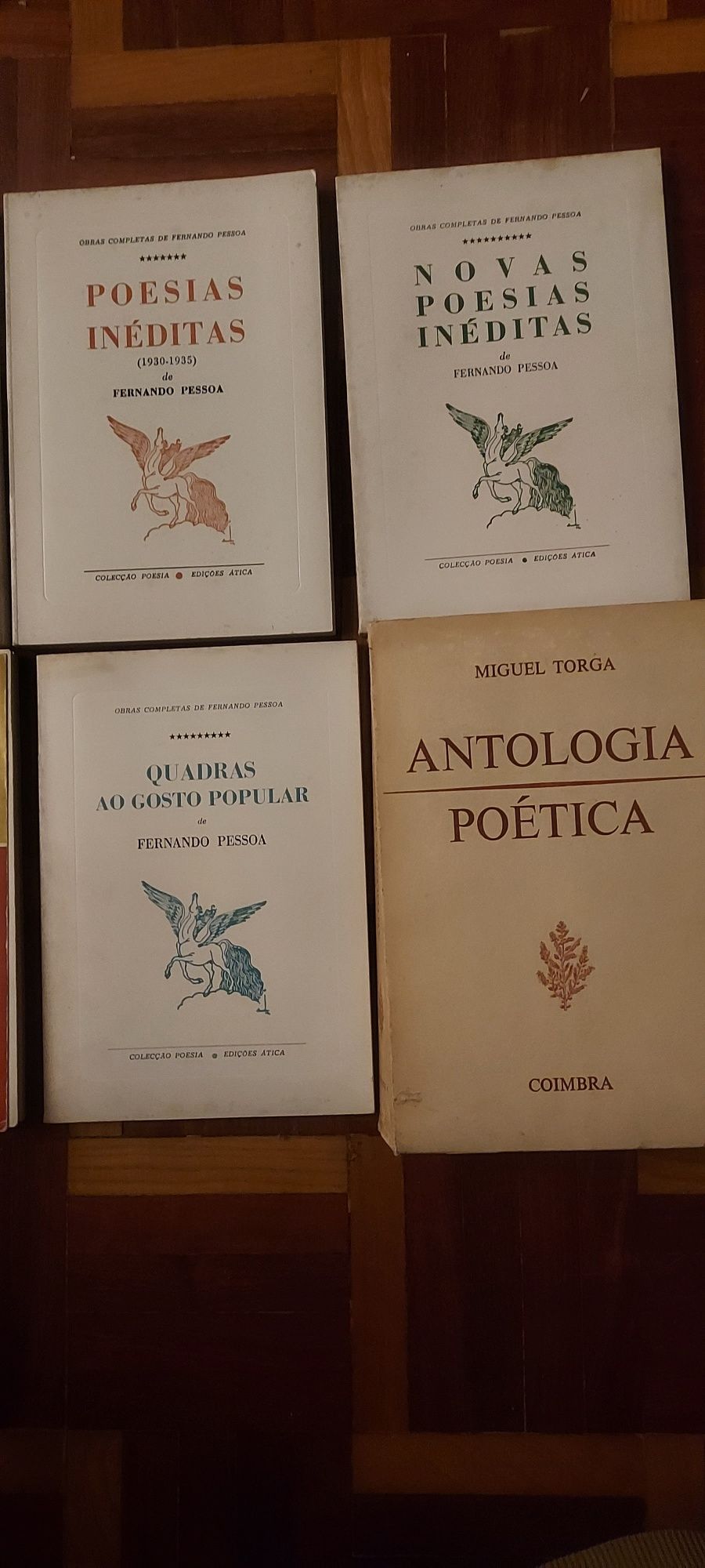 OBRAS DE FERNANDO PESSOA. ANT. POÉTICA. Torga. Vejam fotos elucidativa