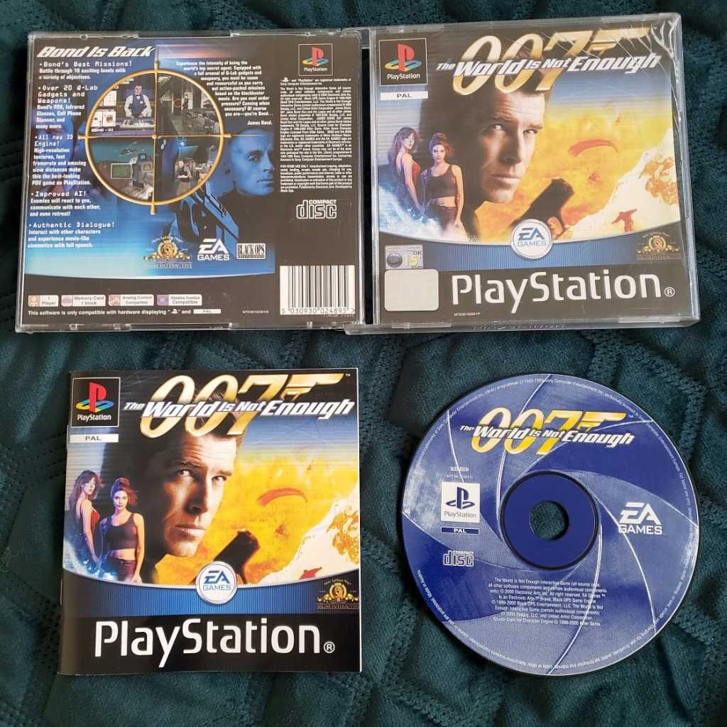 007: The World is Not Enough (PS1/PSX)! PREMIEROWE